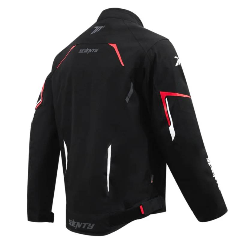 Chaqueta invierno SD-JR65 Piston negro-rojo